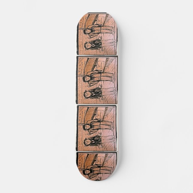 Skateboard Ventana de descuento de la FED (Anverso)