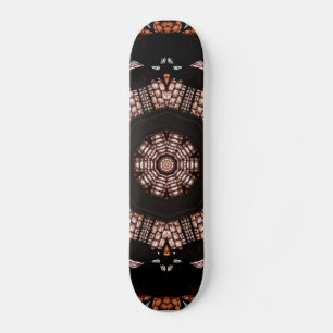 Skateboard Ventana de vidrio templado Kaleidoscope 14