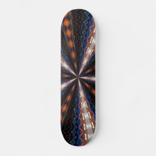 Skateboard Ventana de vidrio templado Kaleidoscope 15