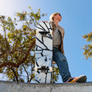 Skateboard ventana rota