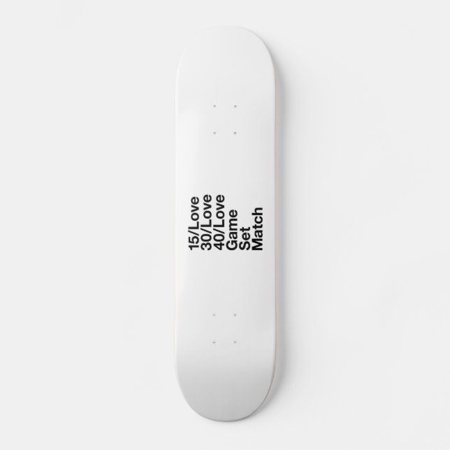 Skateboard Ventilador del TENIS (Anverso)