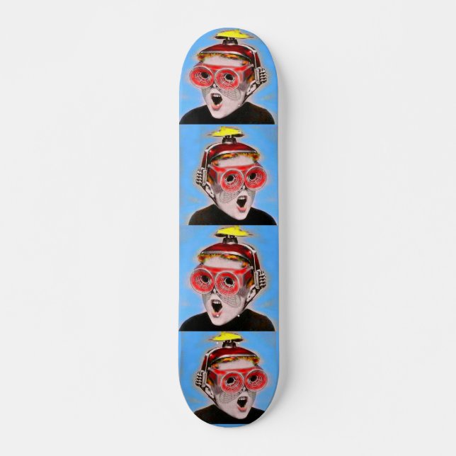 Skateboard ver en el futuro (Anverso )