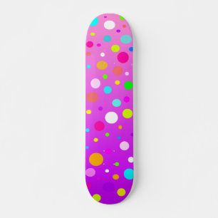 Skateboard Ver la cubierta del patín de los puntos