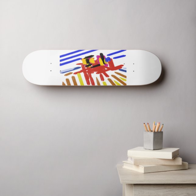 Skateboard Verano de cangrejo (Arte de pared (horz))