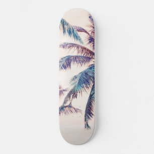 Skateboard Verano Palm Trees Beach Dream #1 #tropical #wall