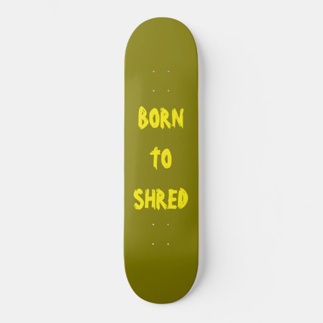 Skateboard verde (Anverso)