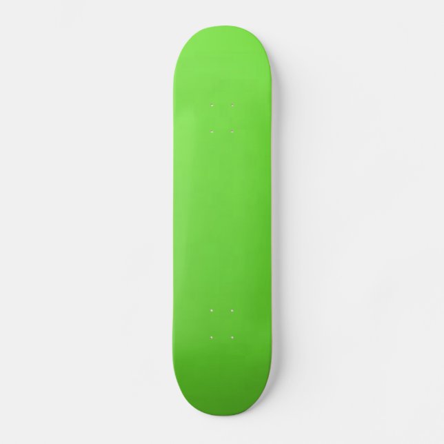 Skateboard verde de lima subacuática (Anverso)