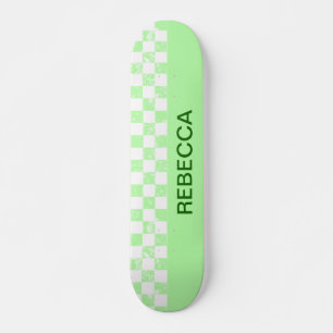 Skateboard Verde pastel de cal