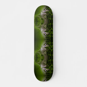 Skateboard verde pistacho remolino