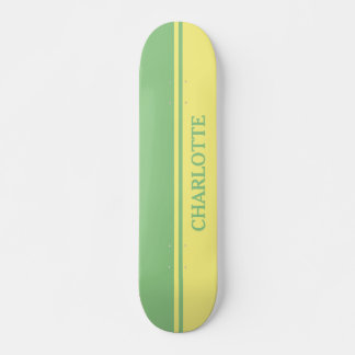Skateboard Verde y limón