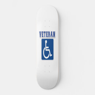 Skateboard Veterano discapacitado