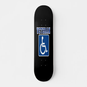 Skateboard Veterano discapacitado discapacitado