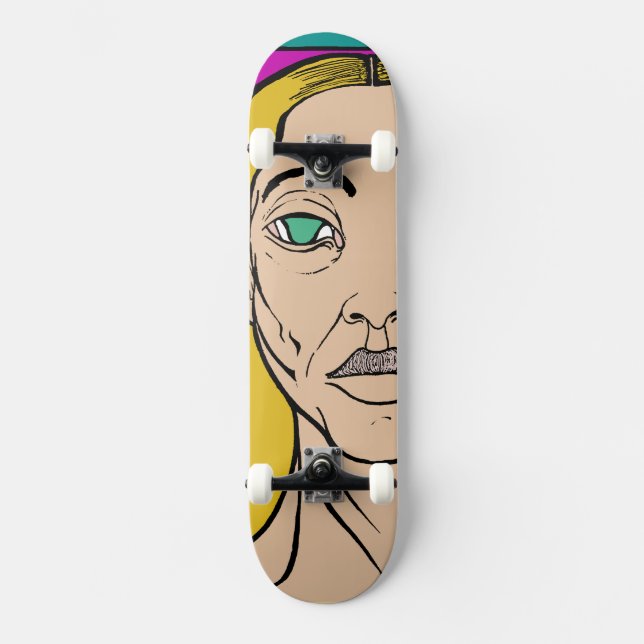Skateboard Viajando En Estilo (Anverso)