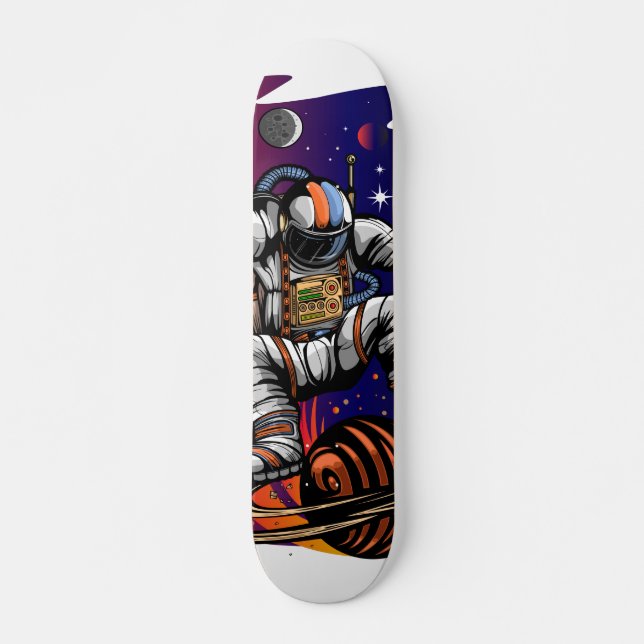 Skateboard Viaje espacial (Anverso )