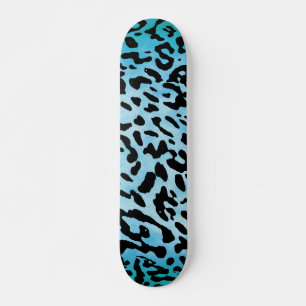 Skateboard Viaje salvaje: Piel leopardo impresa 7 3/4
