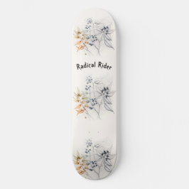 Skateboard Viajero radical, resumen de bayas, Minimalista