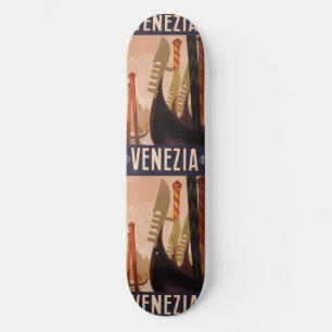 Skateboard Viajes de época Patinaje sobre Venecia Italia