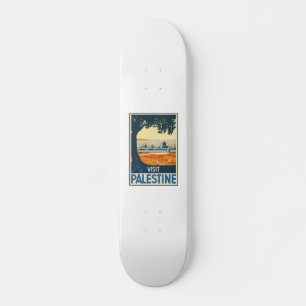 Skateboard Viajes de época-Poster-Palestina