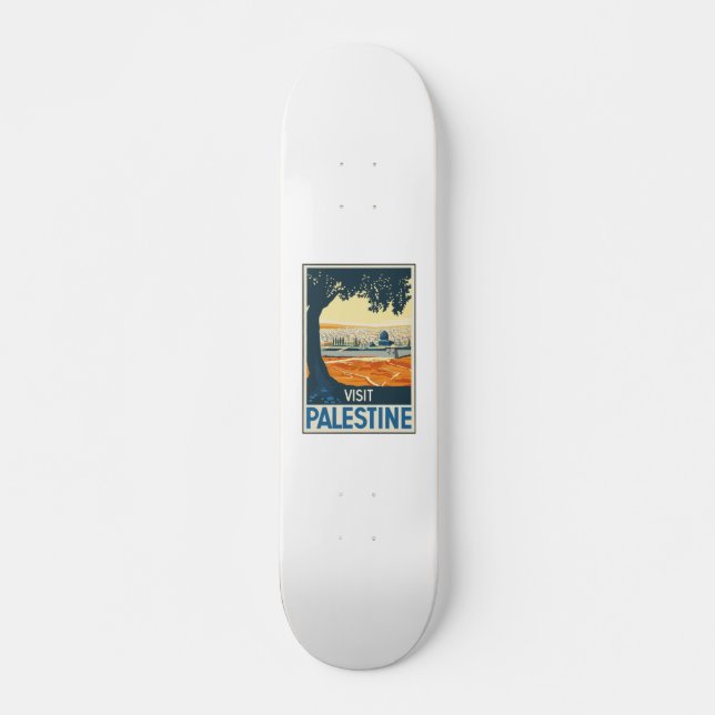 Skateboard Viajes de época-Poster-Palestina (Anverso )
