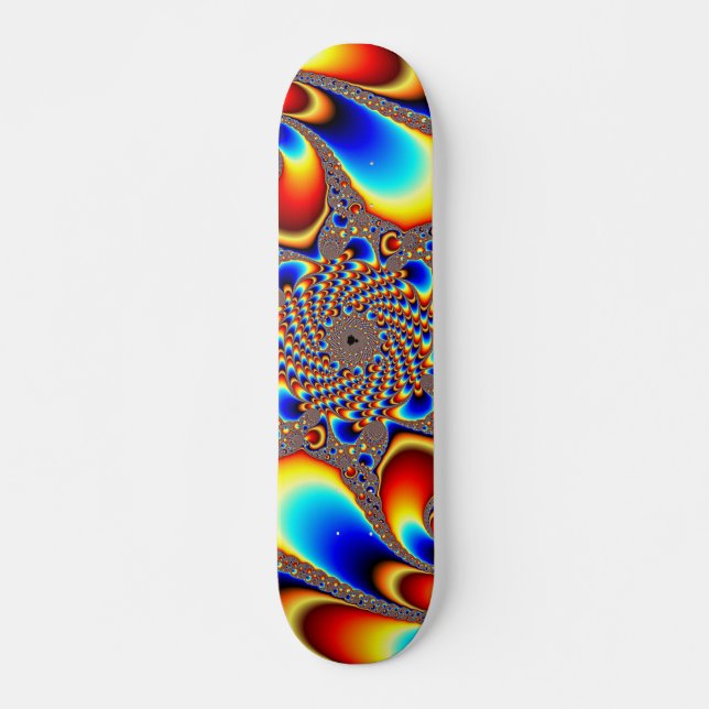 Skateboard Viajes espaciales - Fractal (Anverso )