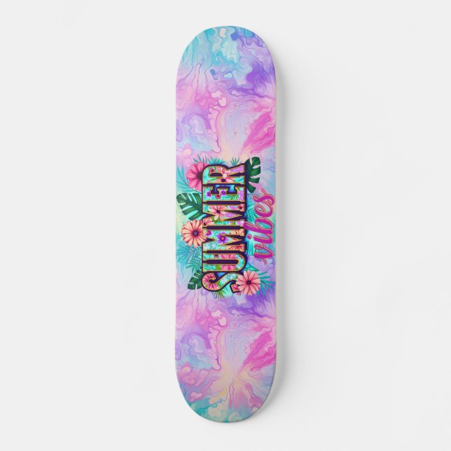 Skateboard Vibraciones de Verano (Anverso)