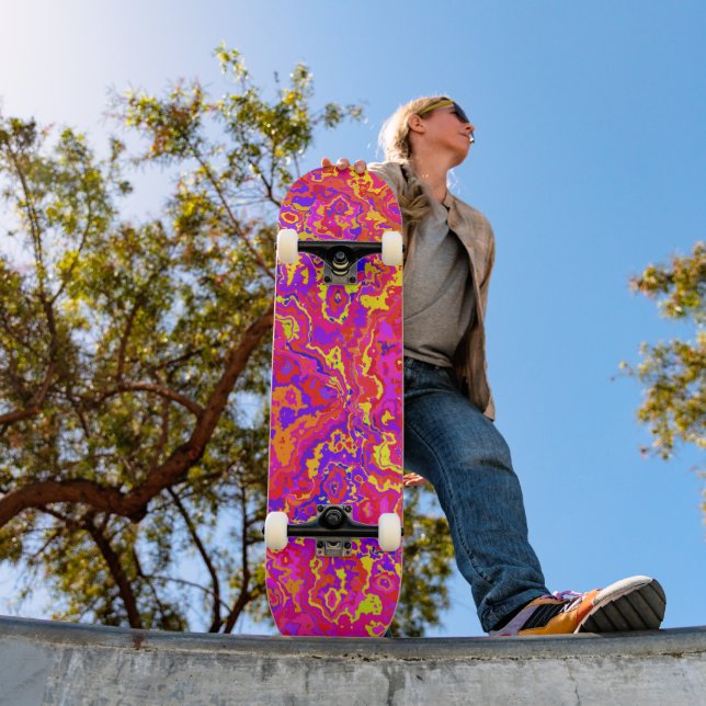 Skateboard Vibrant Camo (Exterior 1)