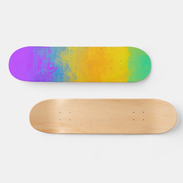 Skateboard Vibrant Sky (Horz)
