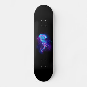 Skateboard Vibrante color Glustre medusas