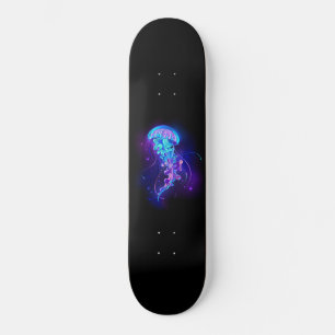 Skateboard Vibrante color Glustre medusas