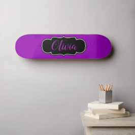 Skateboard Vibrantes Chicas audaces y puramente personalizado