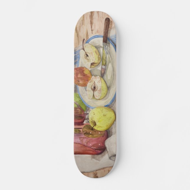 Skateboard Vida de la fruta y la pintura al vino (Anverso)