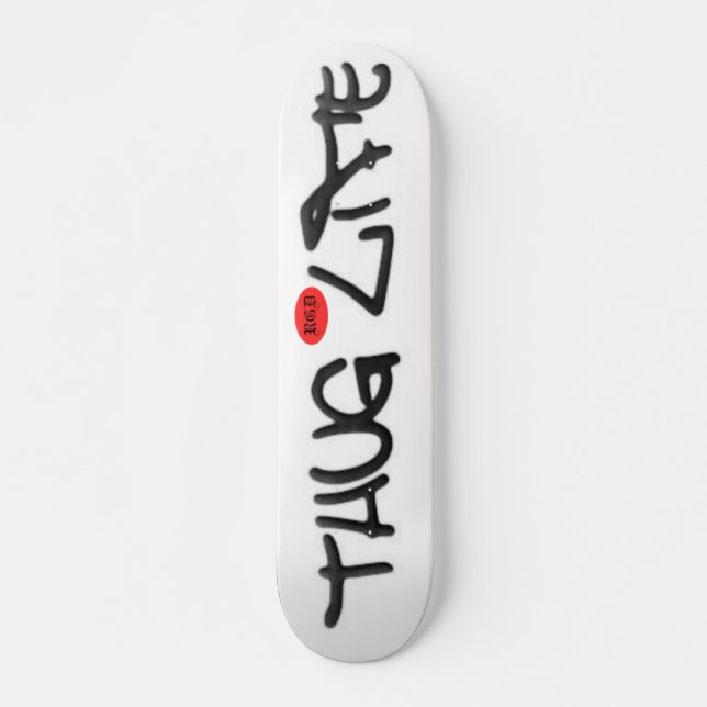 Skateboard Vida del gamberro de RGD (Anverso )
