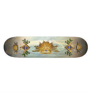 Skateboard Vida masónica (cosmos)