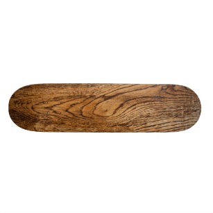 Skateboard Vieja mirada de madera del grano
