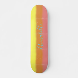 Skateboard Viejo tablero de patinaje de pintura de papel anti