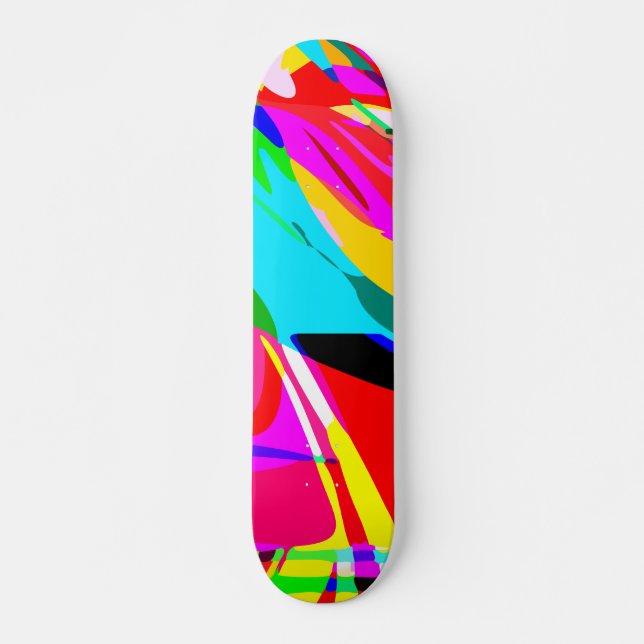 Skateboard Viento de color (Anverso )