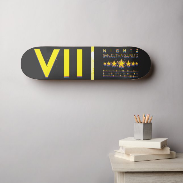 Skateboard VII Tech (Arte de pared (horz))