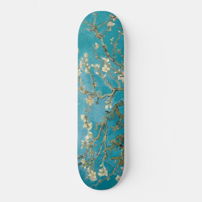 Skateboard Vincent van Gogh Almendro en flor enhan (Anverso)