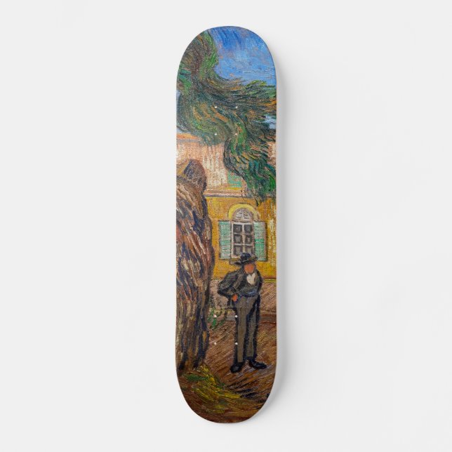 Skateboard Vincent Van Gogh - Asilo de Saint-Paul en Saint-Re (Anverso)