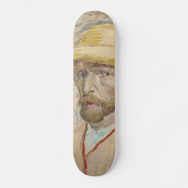 Skateboard Vincent van Gogh - Autorretrato (Anverso)