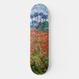 Skateboard Vincent van Gogh - Campo de amapola