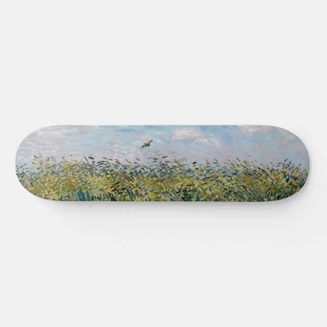 Skateboard Vincent van Gogh - Campo de Trigo con un Lark (Horz)