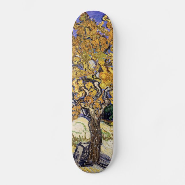 Skateboard Vincent van Gogh - El árbol de las moras (Anverso)