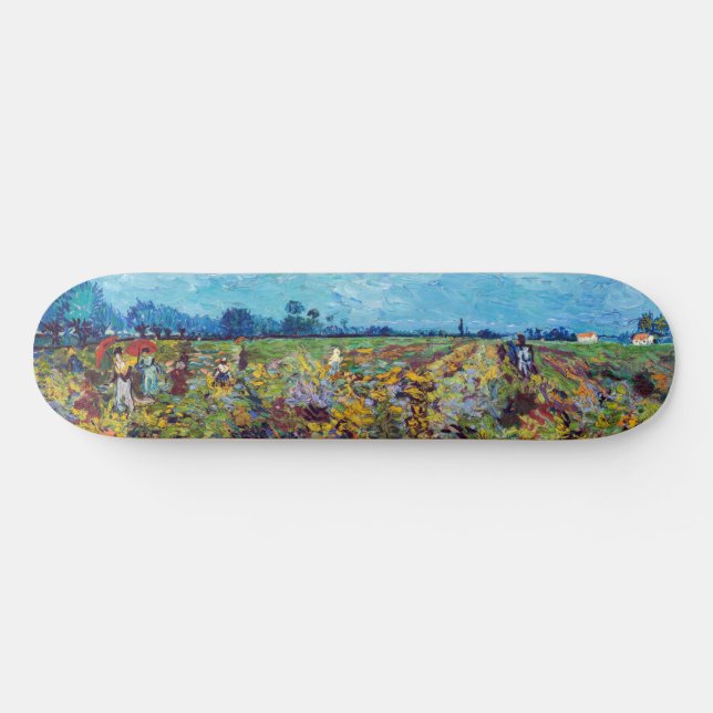 Skateboard Vincent van Gogh - Green Vineyard (Horz)