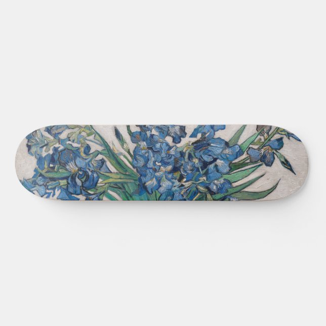 Skateboard Vincent van Gogh - Irises (Horz)