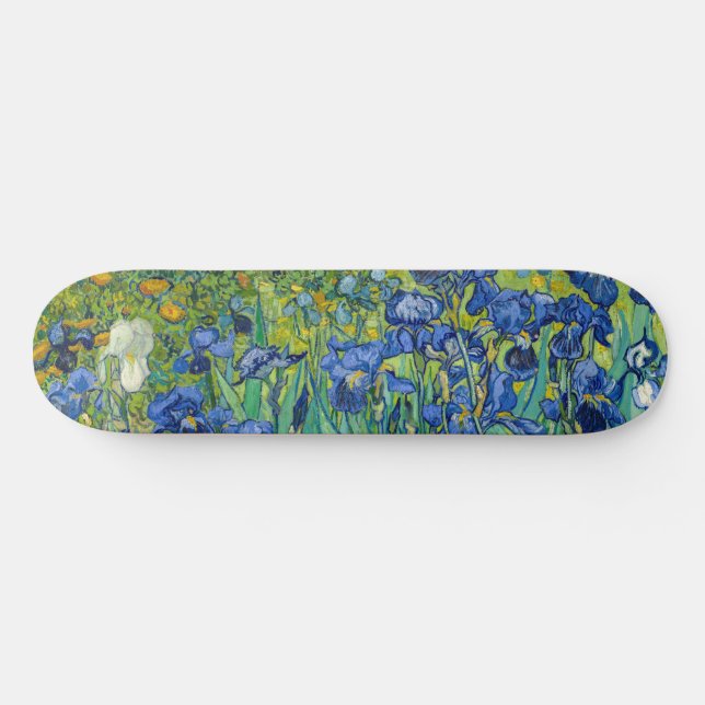 Skateboard Vincent Van Gogh - Irises (Horz)