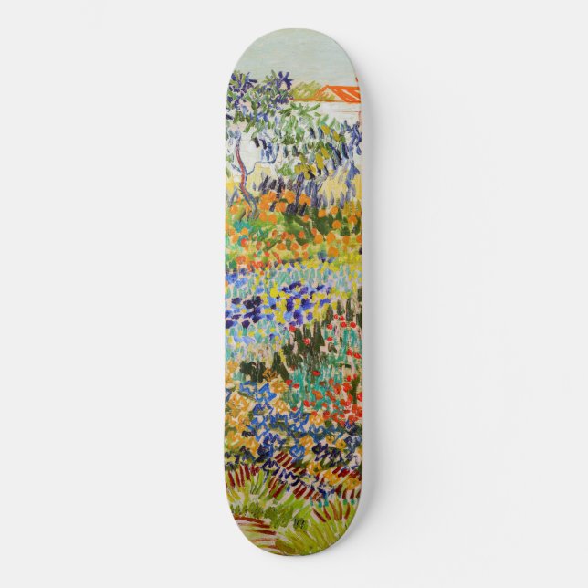 Skateboard Vincent van Gogh - Jardín de Arles (Anverso)