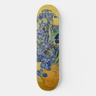 Skateboard Vincent van Gogh - Jarrón con Lirios