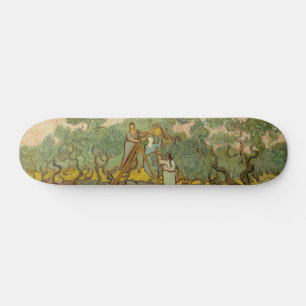 Skateboard Vincent van Gogh - Mujeres recogiendo aceitunas