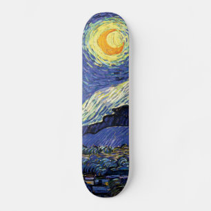 Skateboard Vincent Van Gogh Noche Estrellada